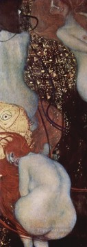  pre works - Goldfish cold Gustav Klimt Impressionistic nude